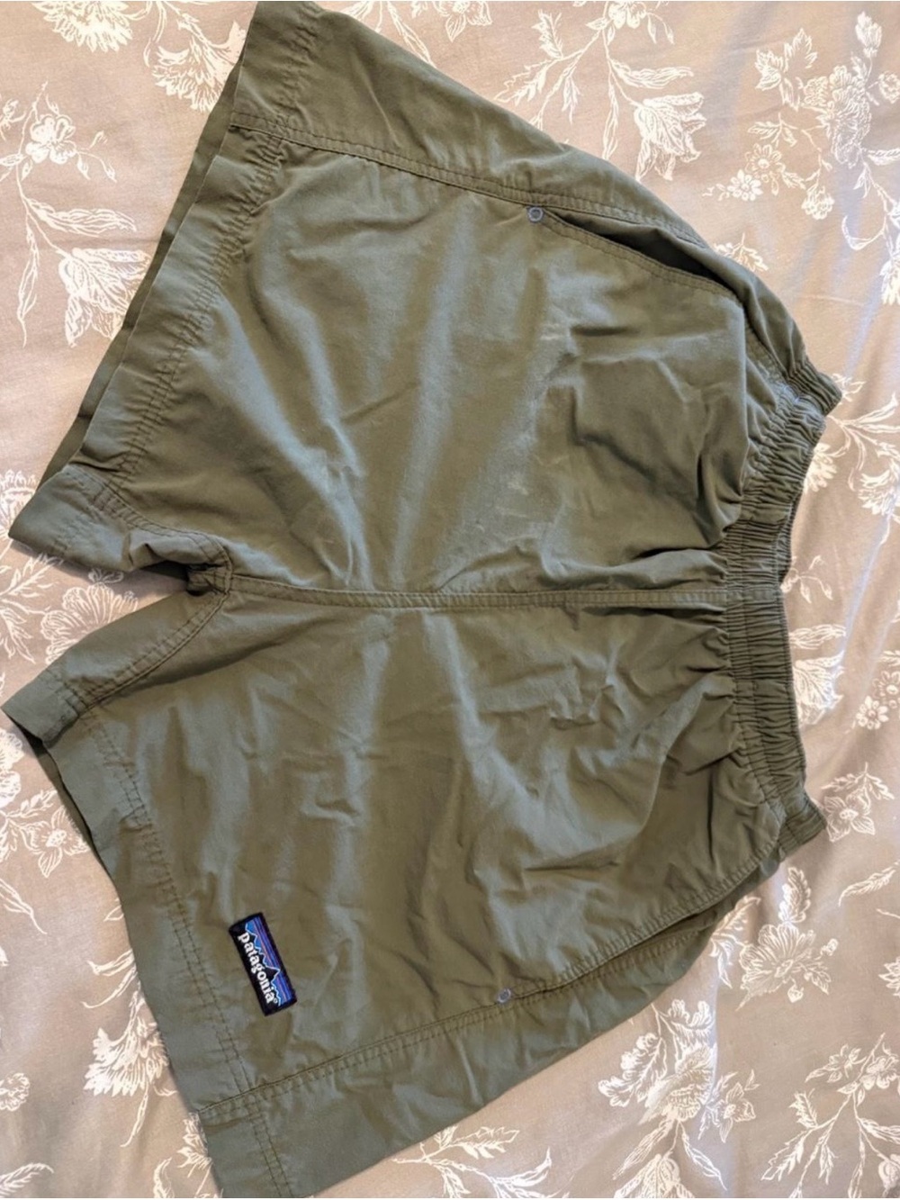 Patagonia Olive Green Lightweight Shorts